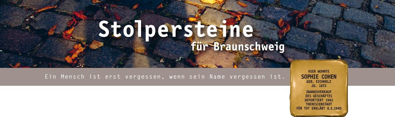 Stolpersteine für Braunschweig